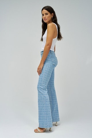 Jean flare - Bleu clair