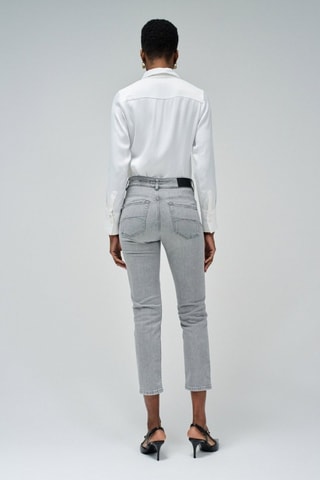 Jean 7/8 - Gris clair