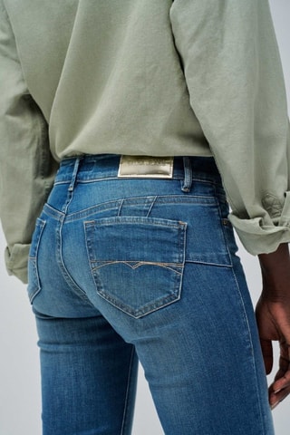 Jean flare - Bleu marine