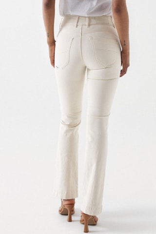 Jean push in - Blanc