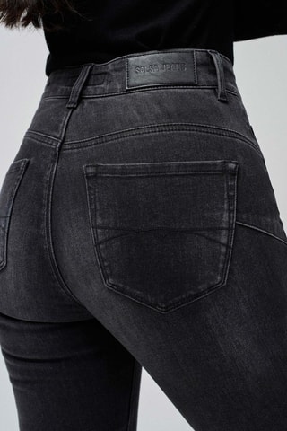 Jean cigarette - Noir délavé