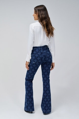 Jean flare - Bleu foncé