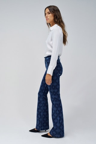 Jean flare - Bleu foncé