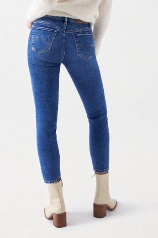 Jean push up slim - Bleu marine