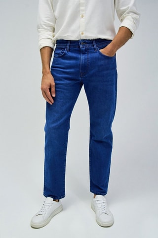 Jean droit - Bleu