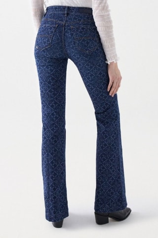 Jean push up - Bleu marine