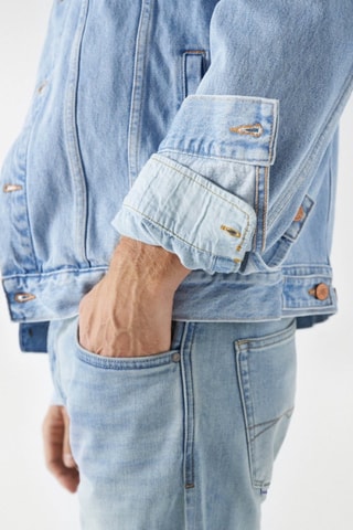 Veste en jean - Bleu