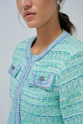 Veste regular - Vert