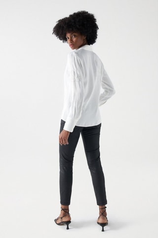 Chemisier regular - Blanc