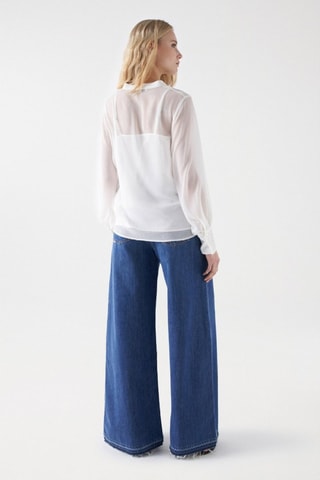 Chemisier regular - Blanc