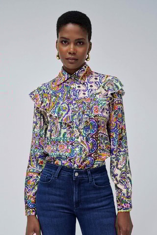 Chemisier regular - Multicolore