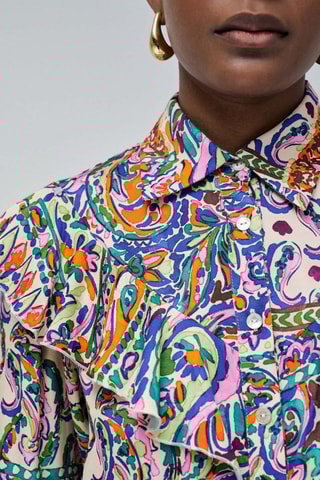 Chemisier regular - Multicolore