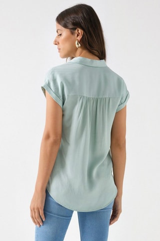 Chemisier regular - Vert