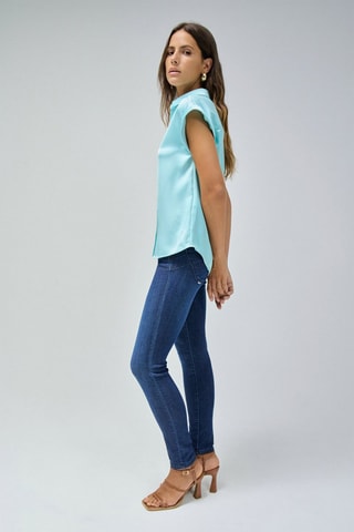 Chemise regular - Bleu