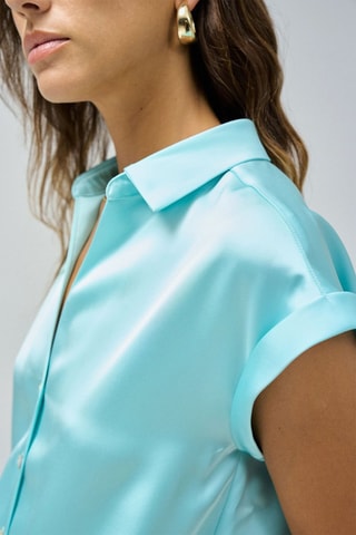 Chemise regular - Bleu