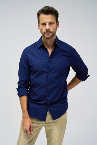 Chemise regular - Bleu