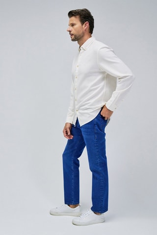 Chemise regular - Blanc