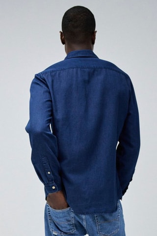 Chemise regular - Bleu