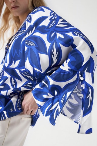 Chemisier regular - Bleu