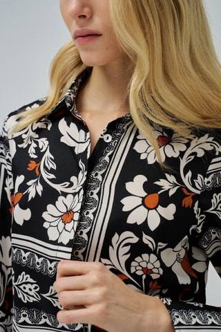 Chemise regular - Noir