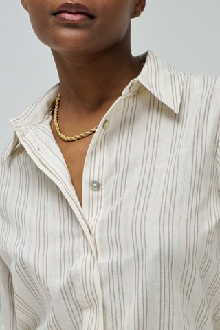 Chemise regular - Beige