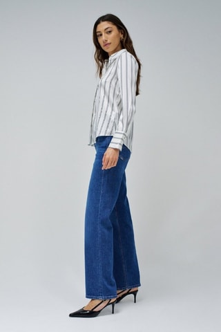 Chemise regular - Bleu foncé