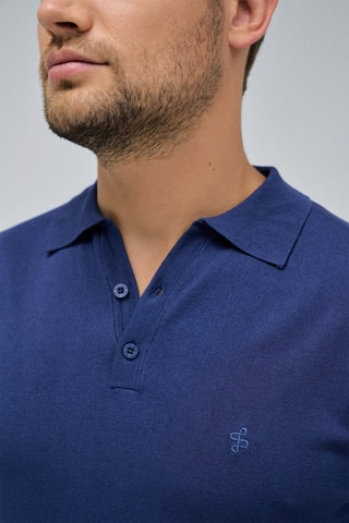 Polo regular - Bleu
