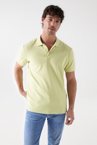 Polo regular - Vert pâle