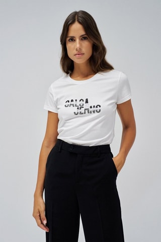 T-shirt regular - Blanc