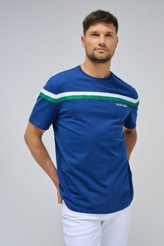 T-shirt regular - Bleu