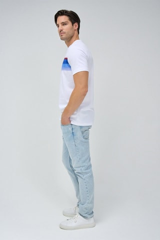 T-shirt slim - Blanc