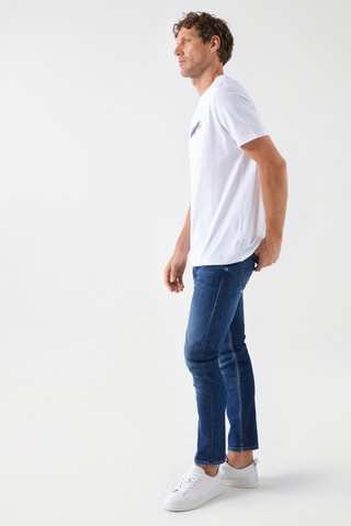 T-shirt slim - Blanc