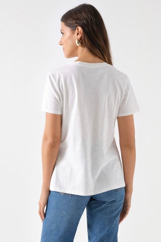 T-shirt regular - Blanc