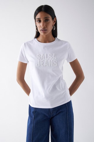 T-shirt regular - Blanc