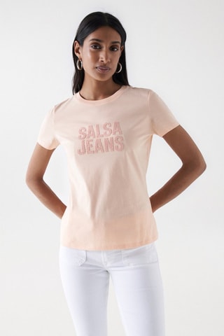 T-shirt regular - Beige