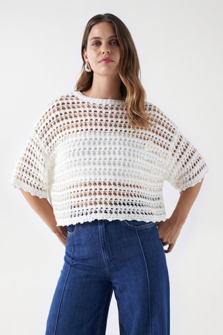 T-shirt regular - Blanc