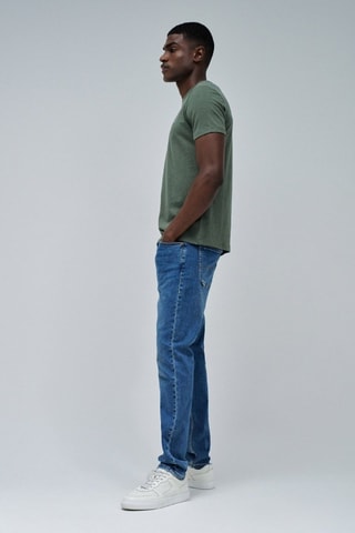 T-shirt slim - Vert foncé