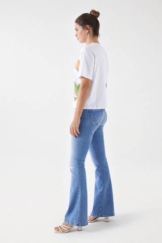 T-shirt regular - Blanc