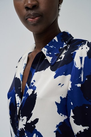 Blouse regular - Bleu