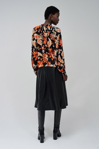 Blouse regular - Noir