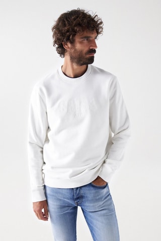 Sweat regular - Blanc