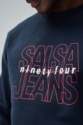 Sweat regular - Bleu marine