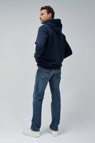 Sweat à capuche - Bleu foncé