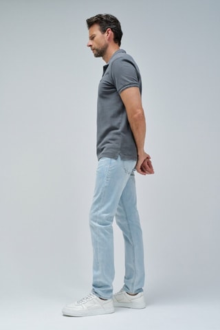 Polo regular - Gris foncé