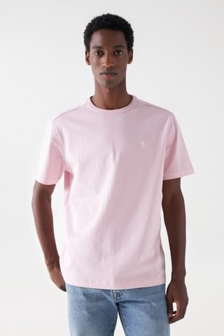 T-shirt regular - Rose