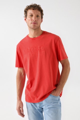 T-shirt regular - Orange