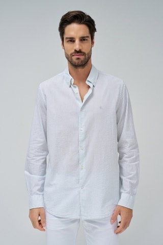 Chemise regular - Blanc