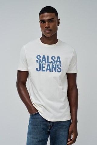 T-shirt slim - Blanc