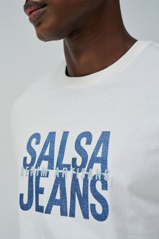 T-shirt slim - Blanc