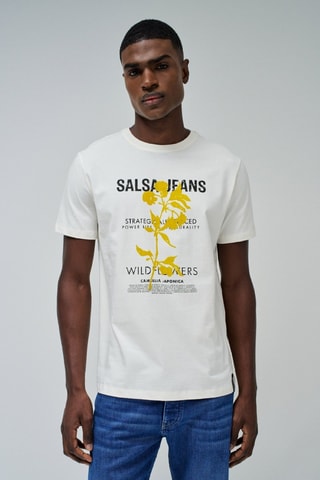 T-shirt slim - Blanc